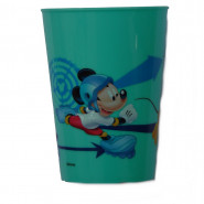 Gobelet Mickey Mouse Disney verre plastique enfant bleu clair réutilisable