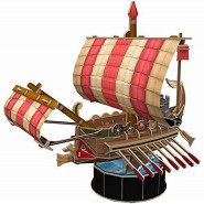 Puzzle 3D Navire de guerre Romain Maquette galion bateau