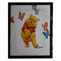 Tableau Winnie l'Ourson 20 x 25 cm Disney cadre  