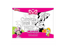 6 Grands dessin Minnie coloriage Disney 6 feutres