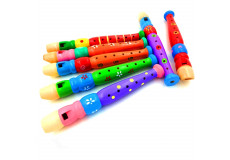 1 flute en bois jouet instrument de musique enfant