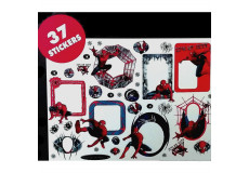 37 Stickers mural Spiderman cadre photo